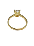 Princess Cut 1.56 Carat Solitaire Diamond Ring