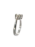 Asscher Cut 1.00 Carat Solitaire Diamond Ring