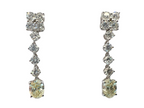 White Gold Diamond Earring