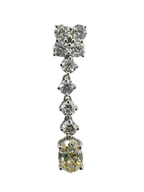 White Gold Diamond Earring