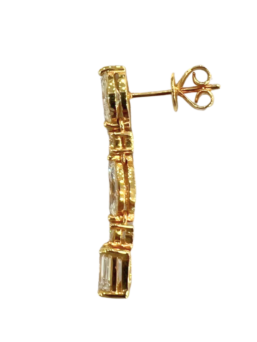 Natural Diamond Earring