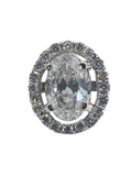 White Gold Natural Diamond Earring
