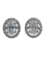 White Gold Natural Diamond Earring