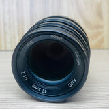 MITAKON ZhongYi 42.5mm f/1.2 (M43) MTKFW425MF12 Speedmaster Lens for Mirrorless Camera, Black, 42.5mm