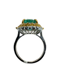 Emerald Diamond Ring