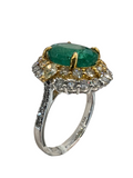 Emerald Diamond Ring