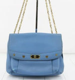 MCM Tote Bag Blue Leather 30cm