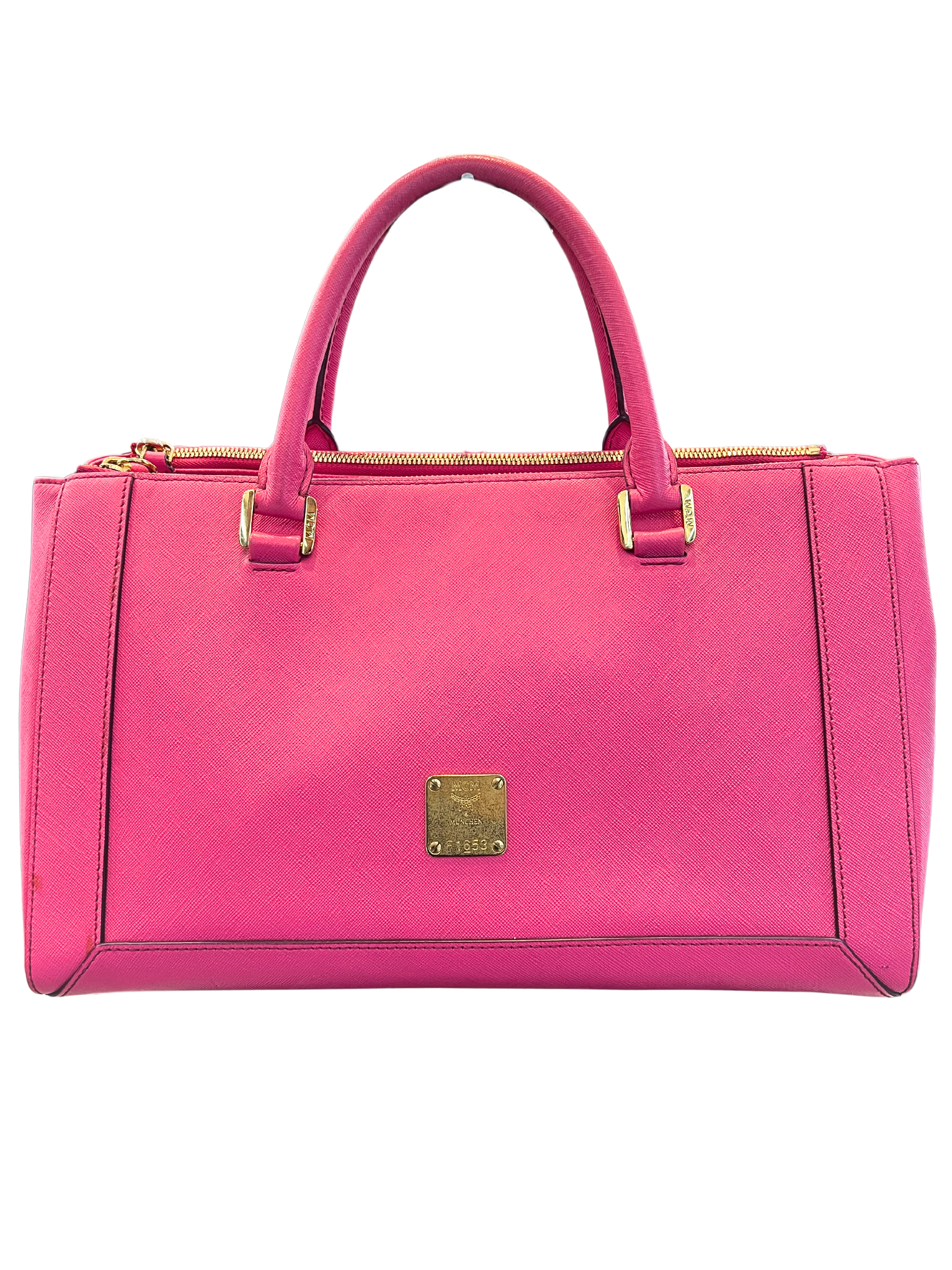 Mcm Pink Tote Bag Main image