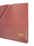 Cartier Must De Cartier Burgundy Note Holder Wallet