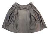 Foxey Leather Short Skirt