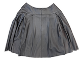 Foxey Leather Short Skirt