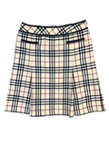 Burberry Check Cotton Short Skirt