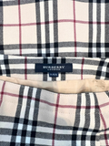 Burberry Check Cotton Short Skirt