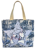 Christian Dior Around The World Canvas Tote Bag