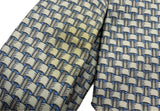 Hermes Ivory Weave Silk Necktie