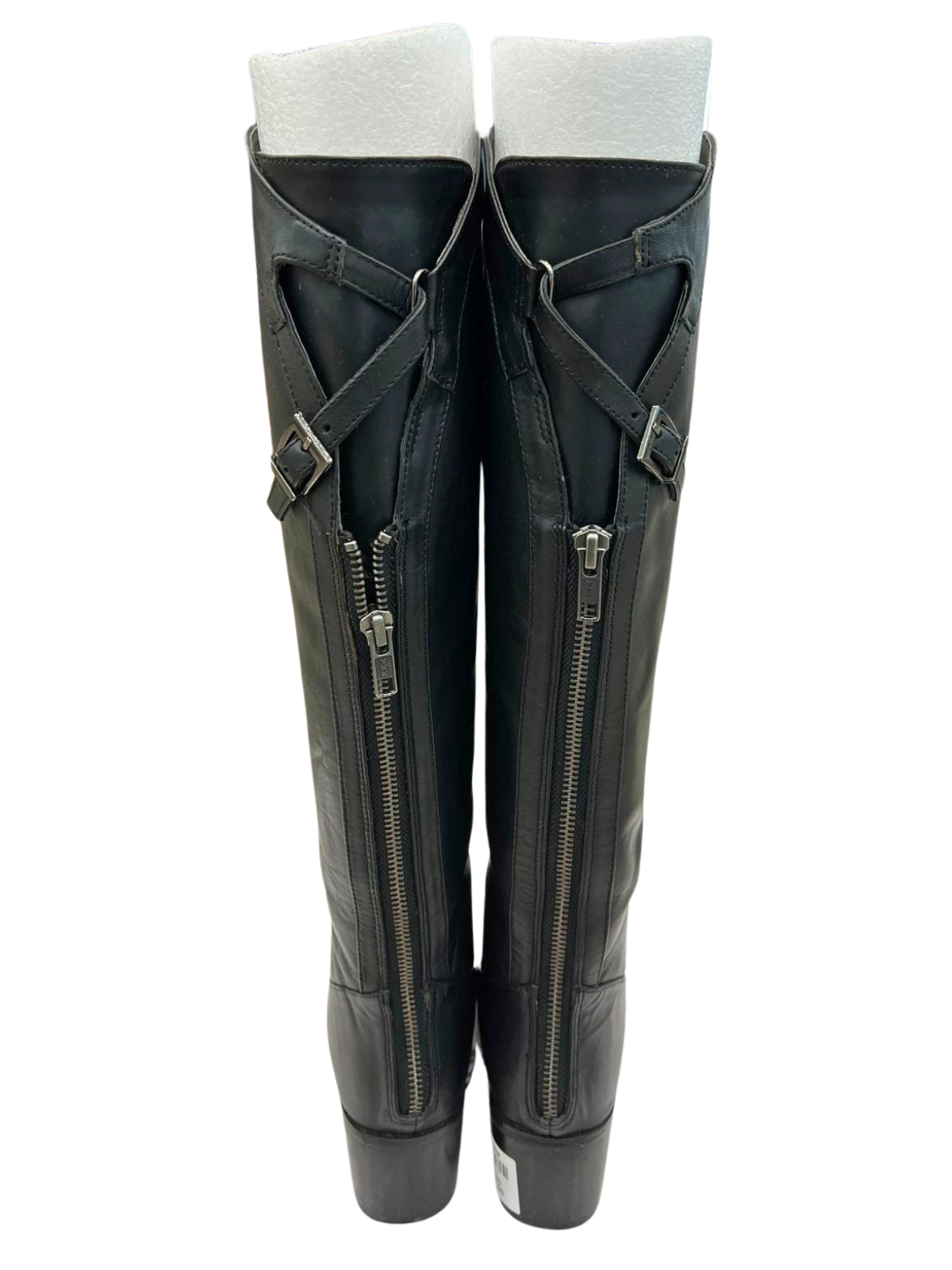 Darryl Leather Heeled Long Boots Secondary image