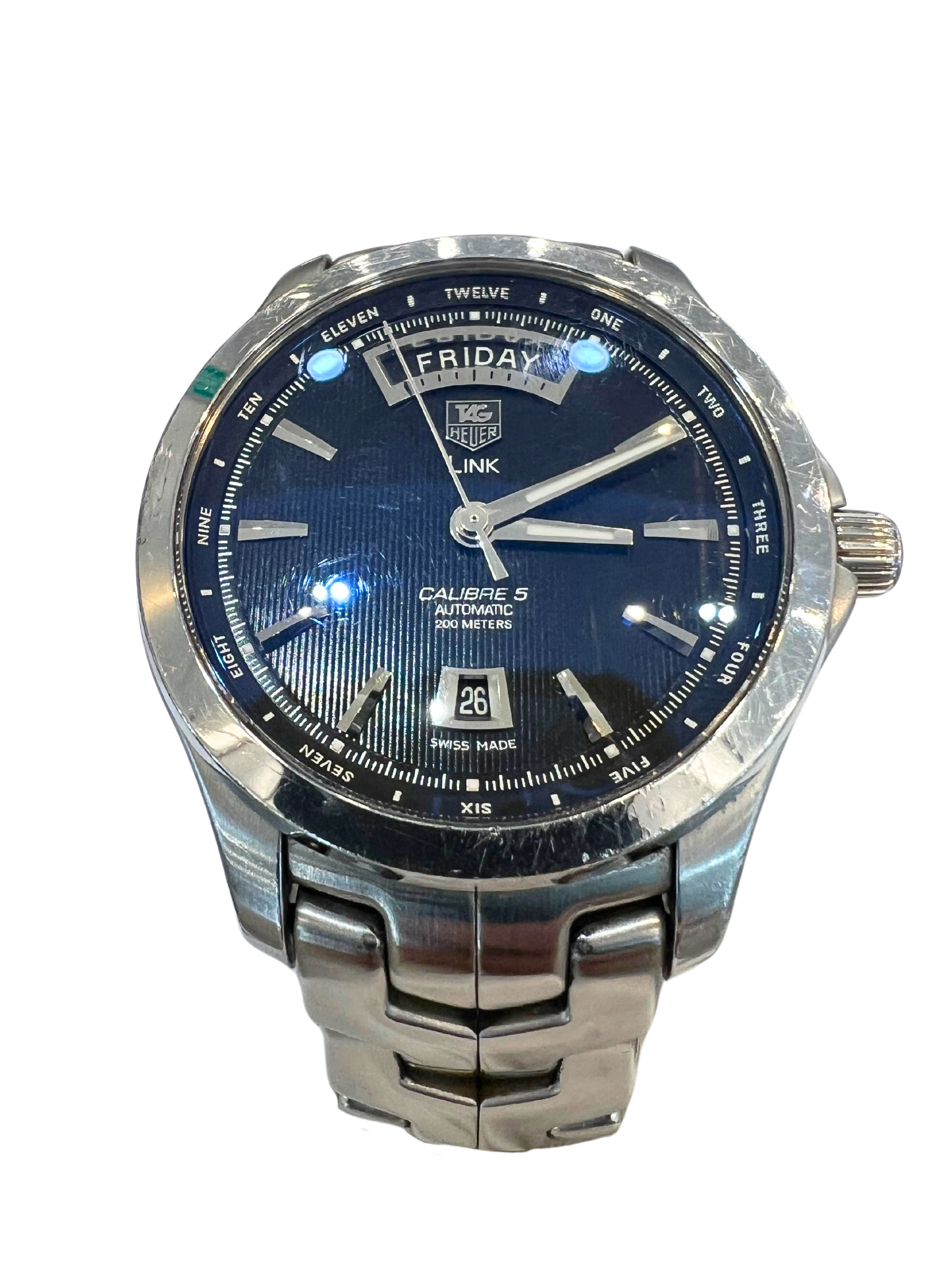 Tag Heuer Link Calibre 5 Automatic Watch Main image