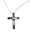 Gucci Cross G Logo Sterling Silver Pendant