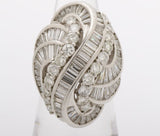 PT900 MD 4.00 16.9G Size 7.5 Diamond Ring