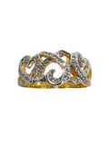 22K Yellow Gold Diamond Ring