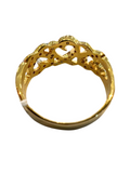 22K Yellow Gold Diamond Ring