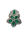 Emerald Diamond Pendant