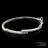 Bangle 750 White Gold Diamond