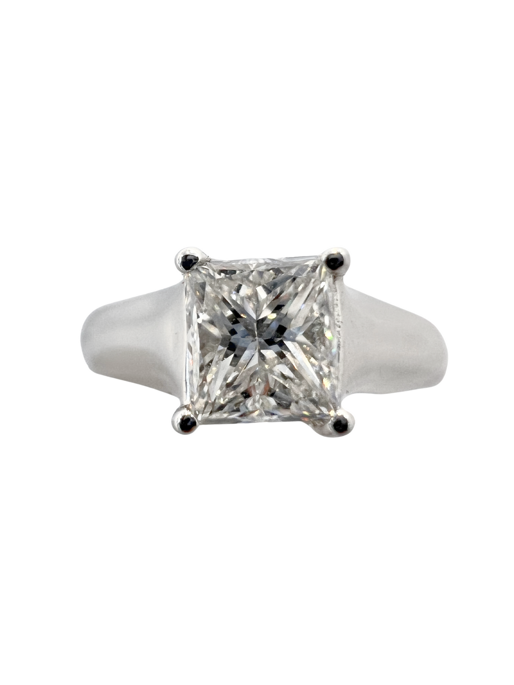 Princess Cut Solitaire Diamond Ring