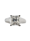 Princess Cut Solitaire Diamond Ring