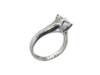 Princess Cut Solitaire Diamond Ring