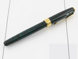 Parker Fountain Pen-Green & Gold