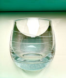 Tiffany & CO Cadence Swirl Set Of 2 Glass Tumbler