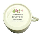 Tiffany & CO Floral D14 Set Of 2 Cup & Saucer