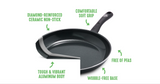 Greenlife Soft Grip 16 Piece Cookware Set