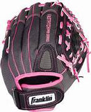 Franklin Sports 12" Pink Colour Left Side Softball Glove