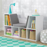 Kidkraft White Colour Bookcase With Reading Nook