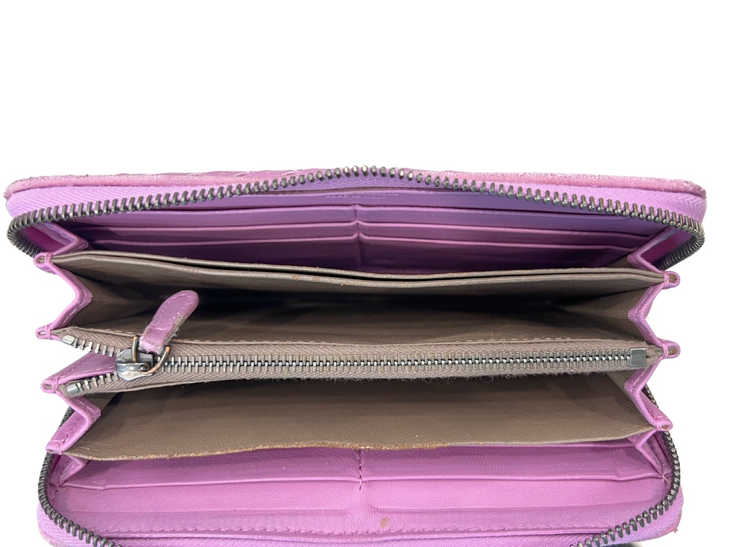 Bottega Veneta Leather Long Wallet