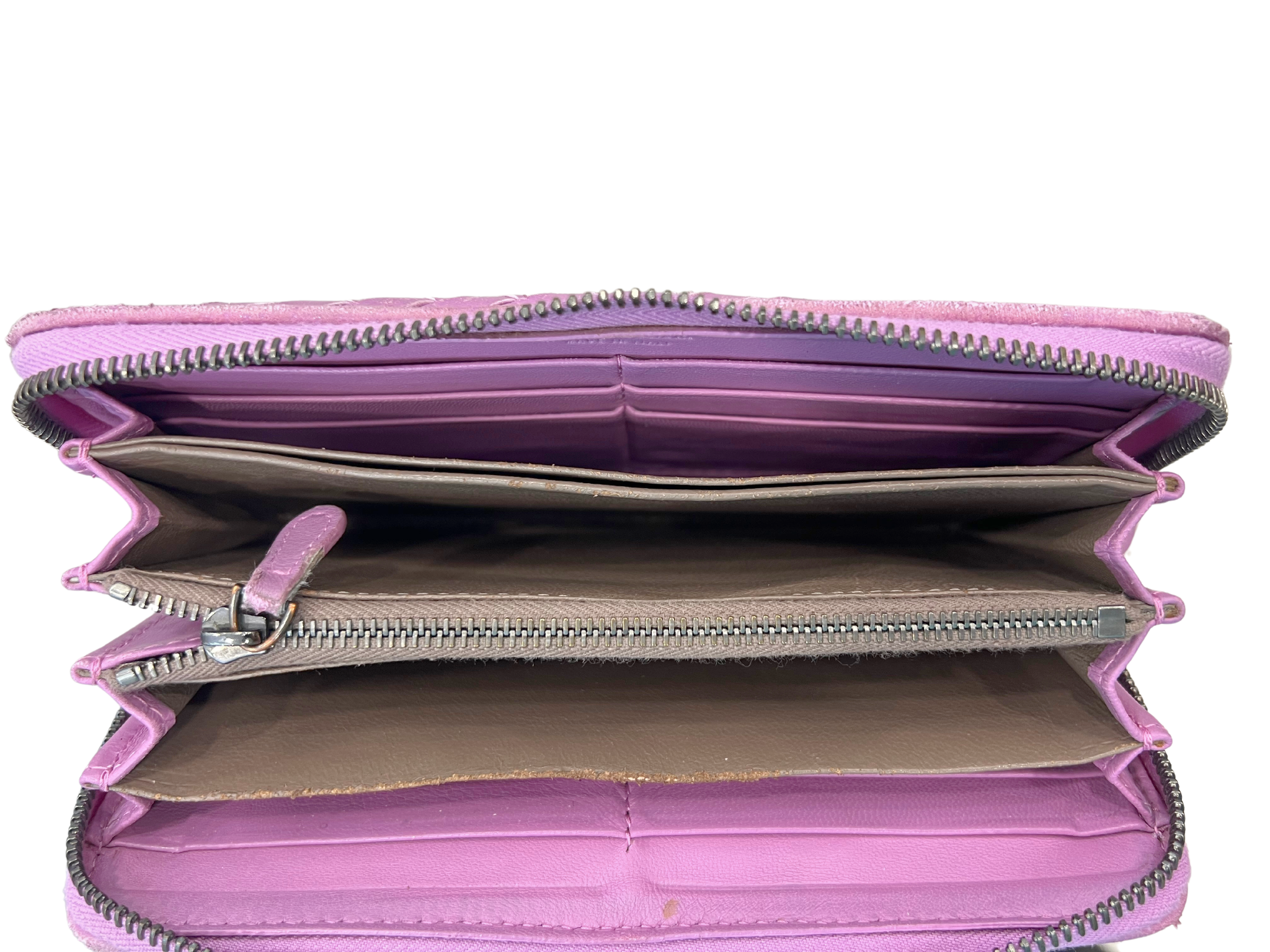 Bottega Veneta Leather Long Wallet