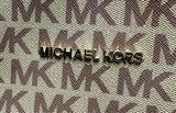 Michael Kors Orange & Beige Colour Leather Shoulder Bag