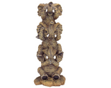 Design Toscano Hear See Speak No Evil Elephant Ornament