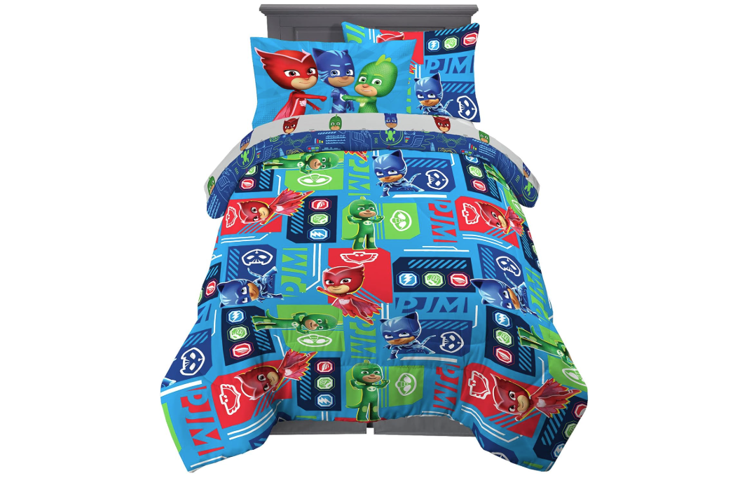 Franco Kids PJ Masks Twin 5 Pcs Bedsheet Set Main image