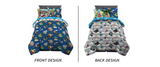 Franco Kids Naruto Anime 5 Pcs Bedsheet Set