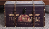 Home Essential Large Vintage Decorative Home Storage Trunk