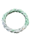 Natural Jadeite Bangle With Carving