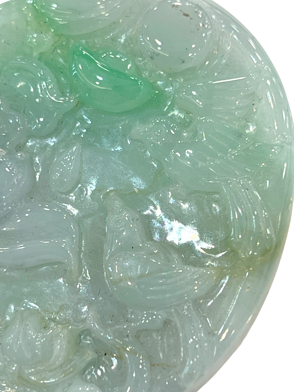 Natural Jadeite With Carving