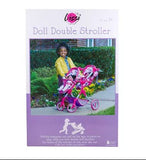 Lissi Modern Twin Pink Colour Baby Doll Stroller