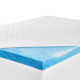 Serta Memory Foam 1.5" Comfort Cool Colour Mattress Topper