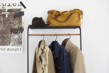 Yamazaki Home Leaning Shelf White Colour Coat Hanger