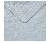 Laura Ashley Breeze BlueQueen Quilt Set