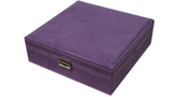 Sodynee Two Layer Lint Jewelry Box